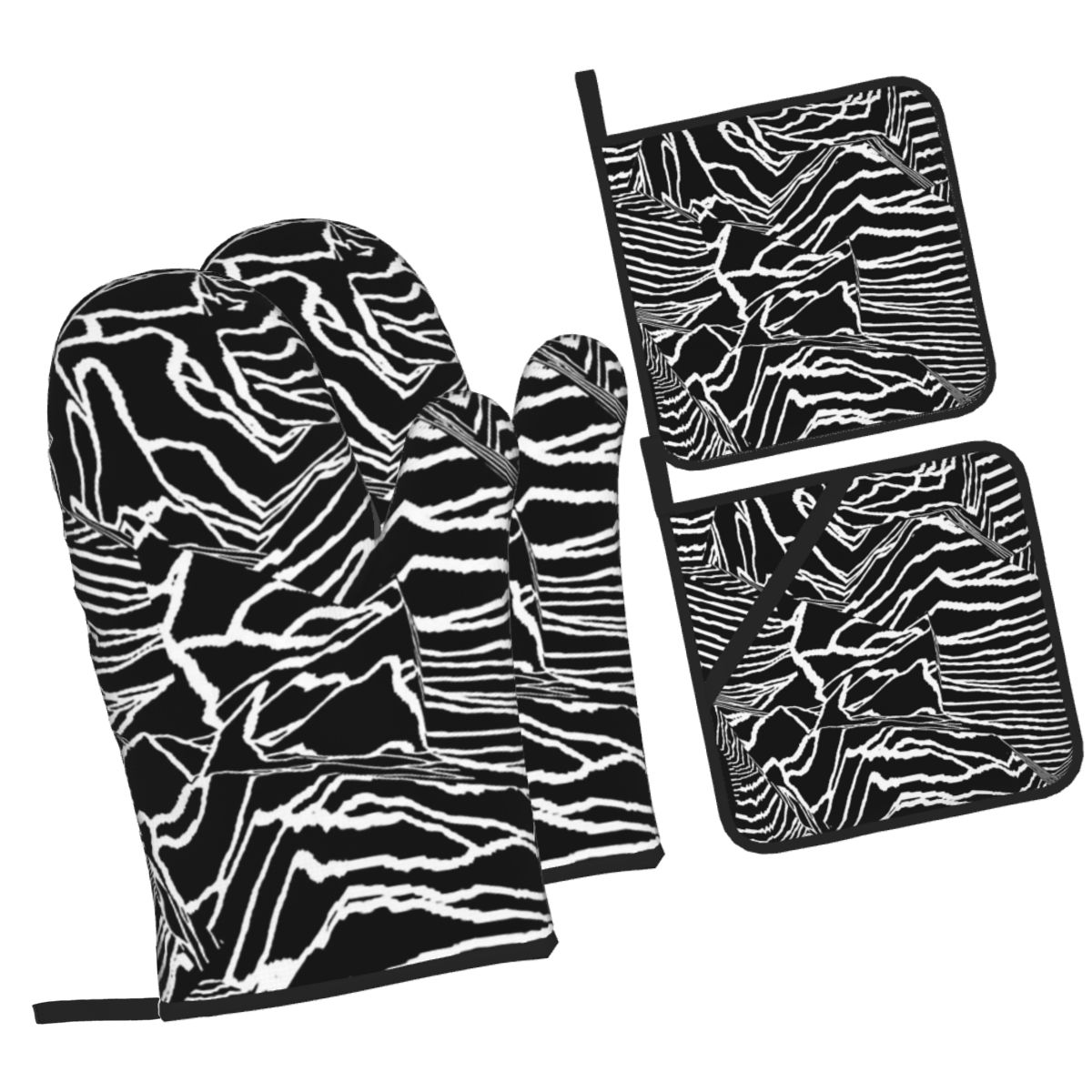 Kitchen Baking Ware - Joy Division Unknown Pleasures Gants de