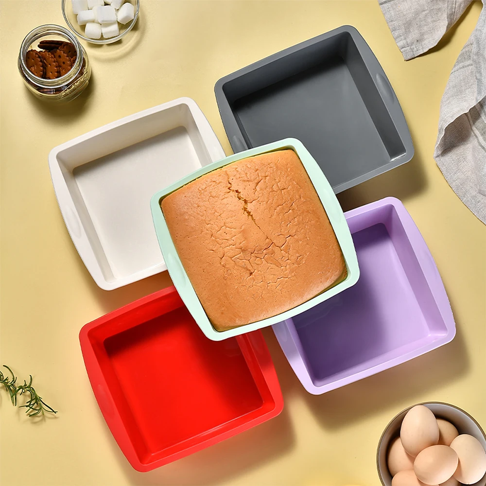 Kitchen Baking Ware - Moule à gâteau carré en silicone