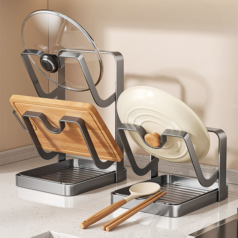 Offset Spatula Set - Support de comptoir robuste en acier