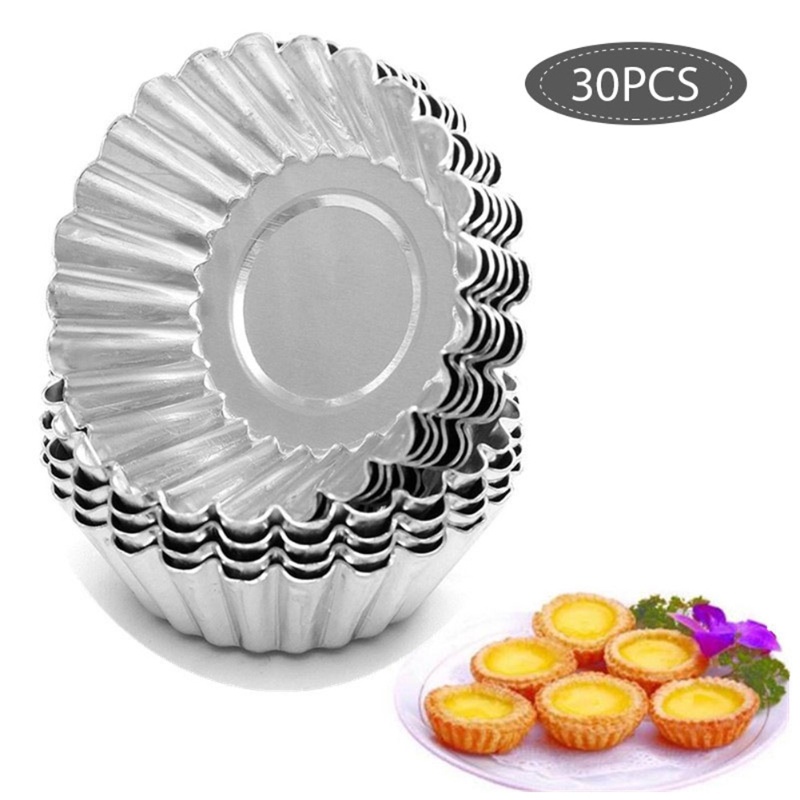 Muffin Tin Nonstick - 30 Moules à Tartelettes Mini en