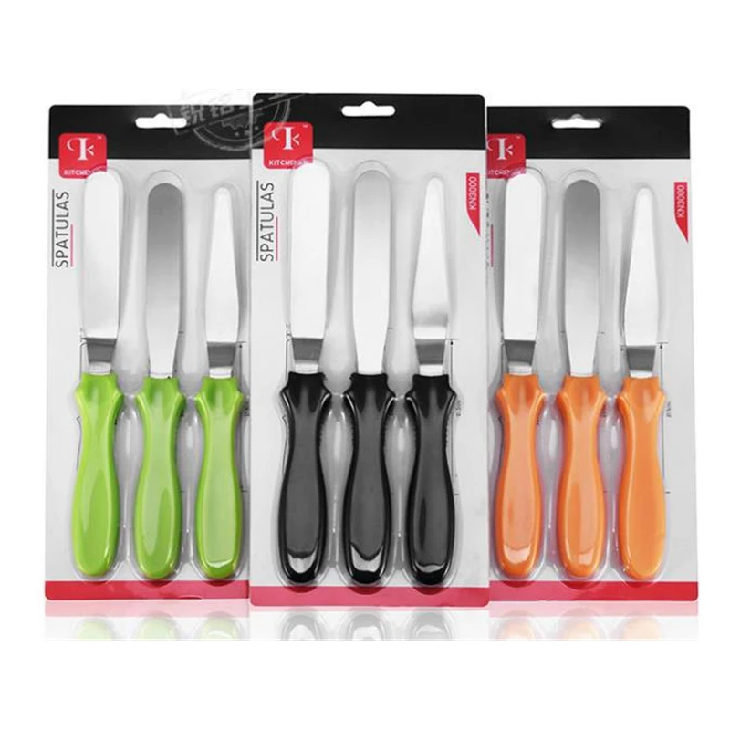 Offset Spatula Set - Ensemble de spatules à lame inclinée