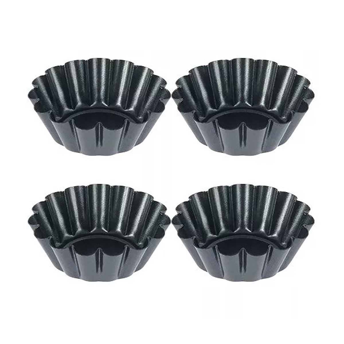 Muffin Tin Nonstick - Lot de 4 mini moules à