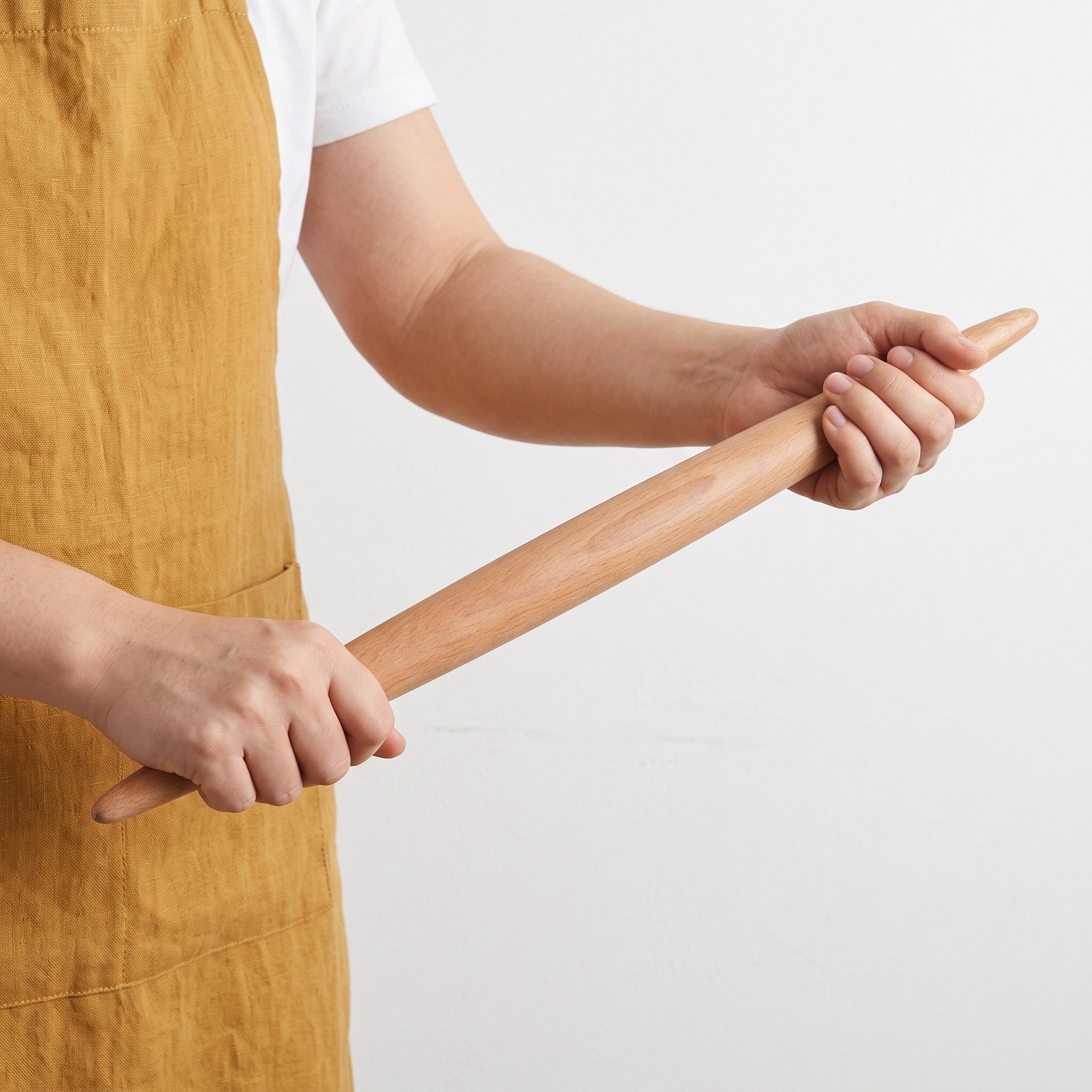 Kitchen Roller Baking - Rouleau à pâtisserie conique en bois