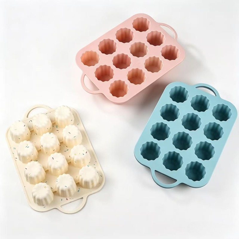 Muffin Tin Nonstick - Moule à cupcakes antiadhésif 12 cavités