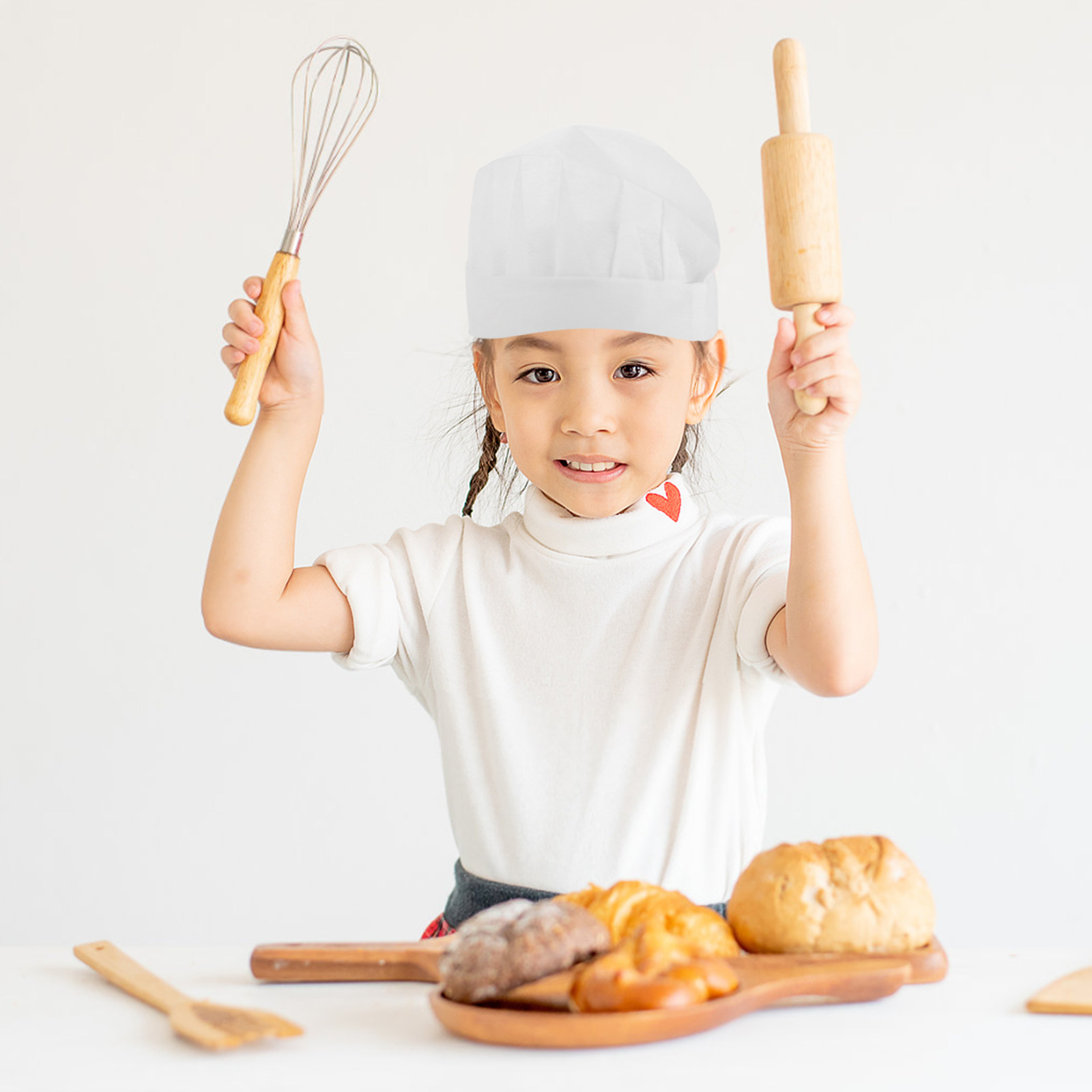 15 chapeaux de chef jetables p - Baking In Kitchen avis et prix