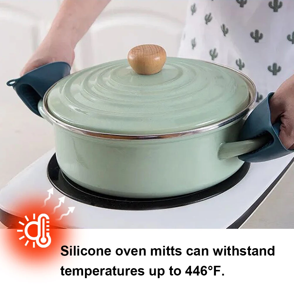 Maniques de cuisine en silicon - Kitchen Baking Ware avis et prix