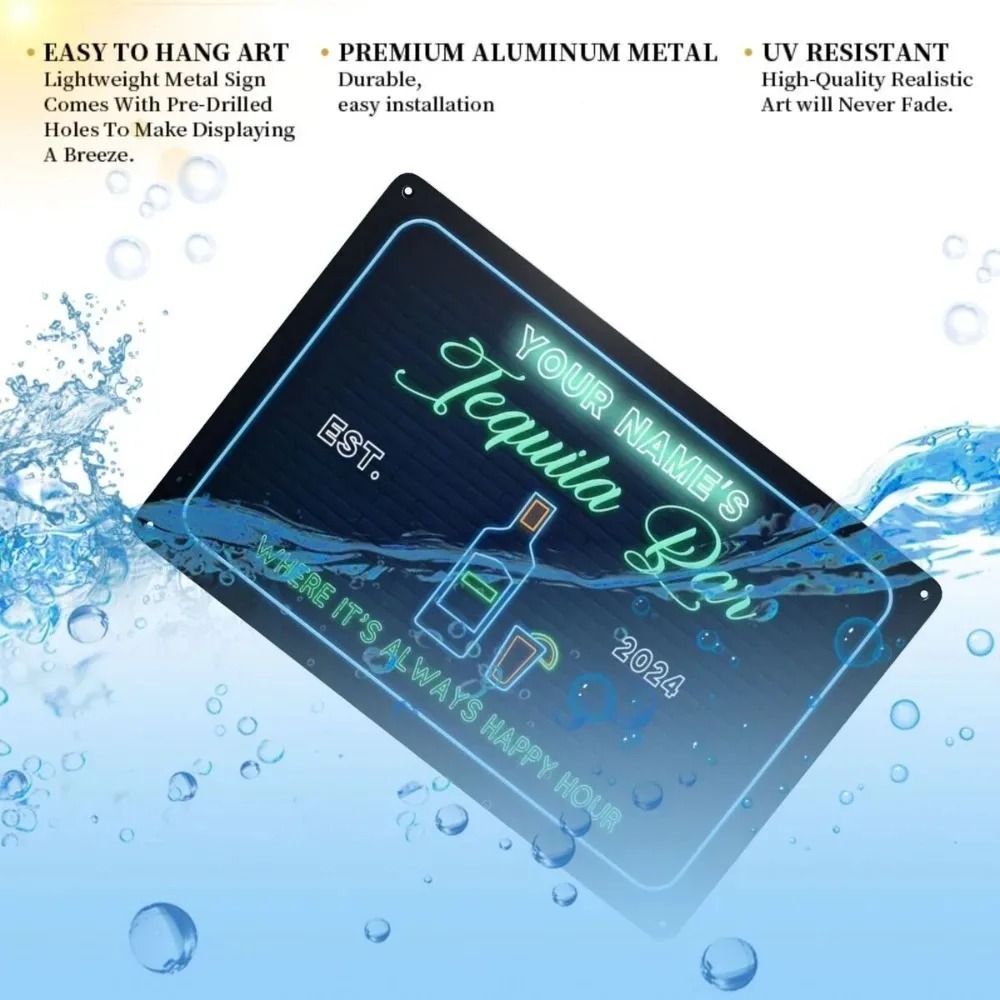 Panneau en métal aluminium vin - Kitchen Baking Wall Art avis et prix