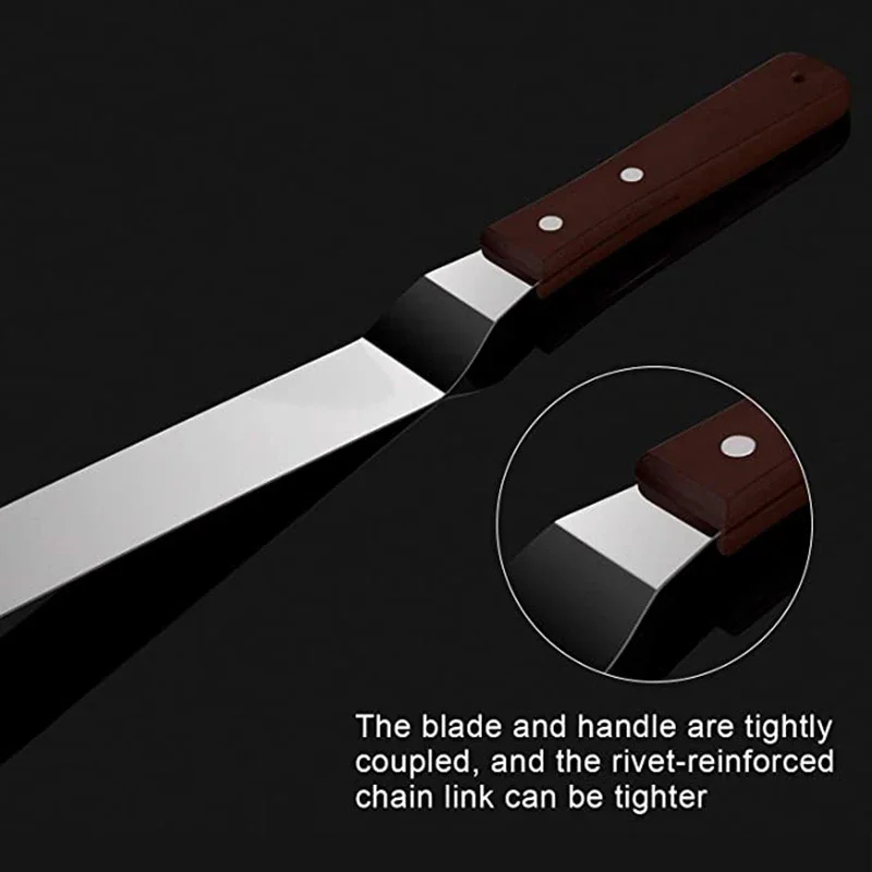 Spatule à gâteau en acier inox - Offset Spatula Set avis et prix
