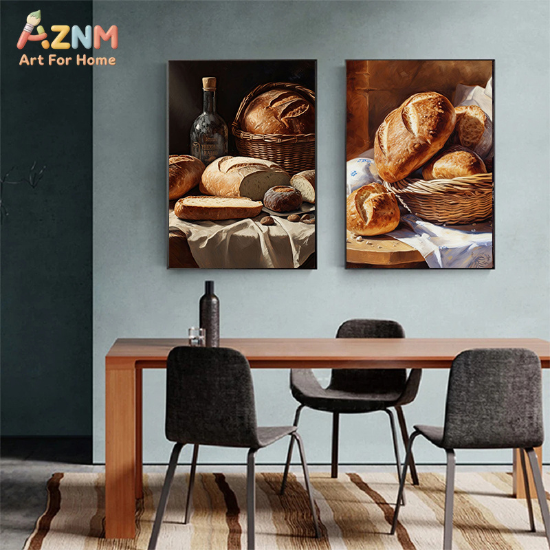 AZNM Tableau sur toile sans ca - Kitchen Baking Wall Art avis et prix
