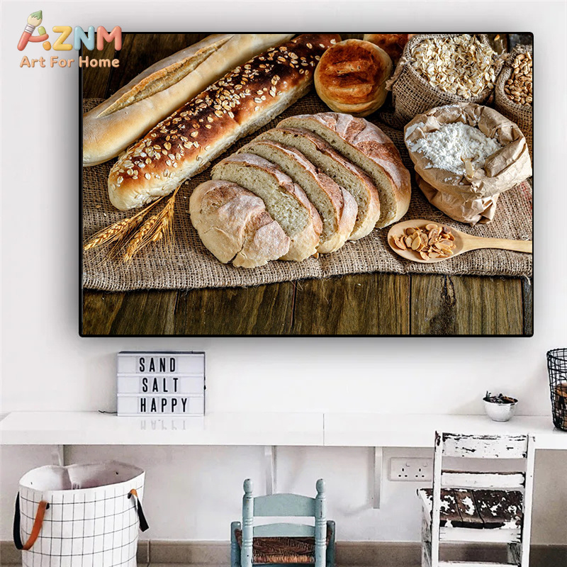 AZNM Tableau sur toile sans ca - Kitchen Baking Wall Art avis et prix