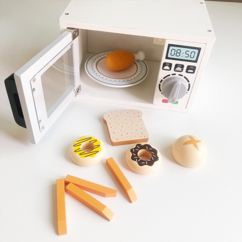 Four à micro-ondes en bois pou - Kitchen Kids Baking Set avis et prix