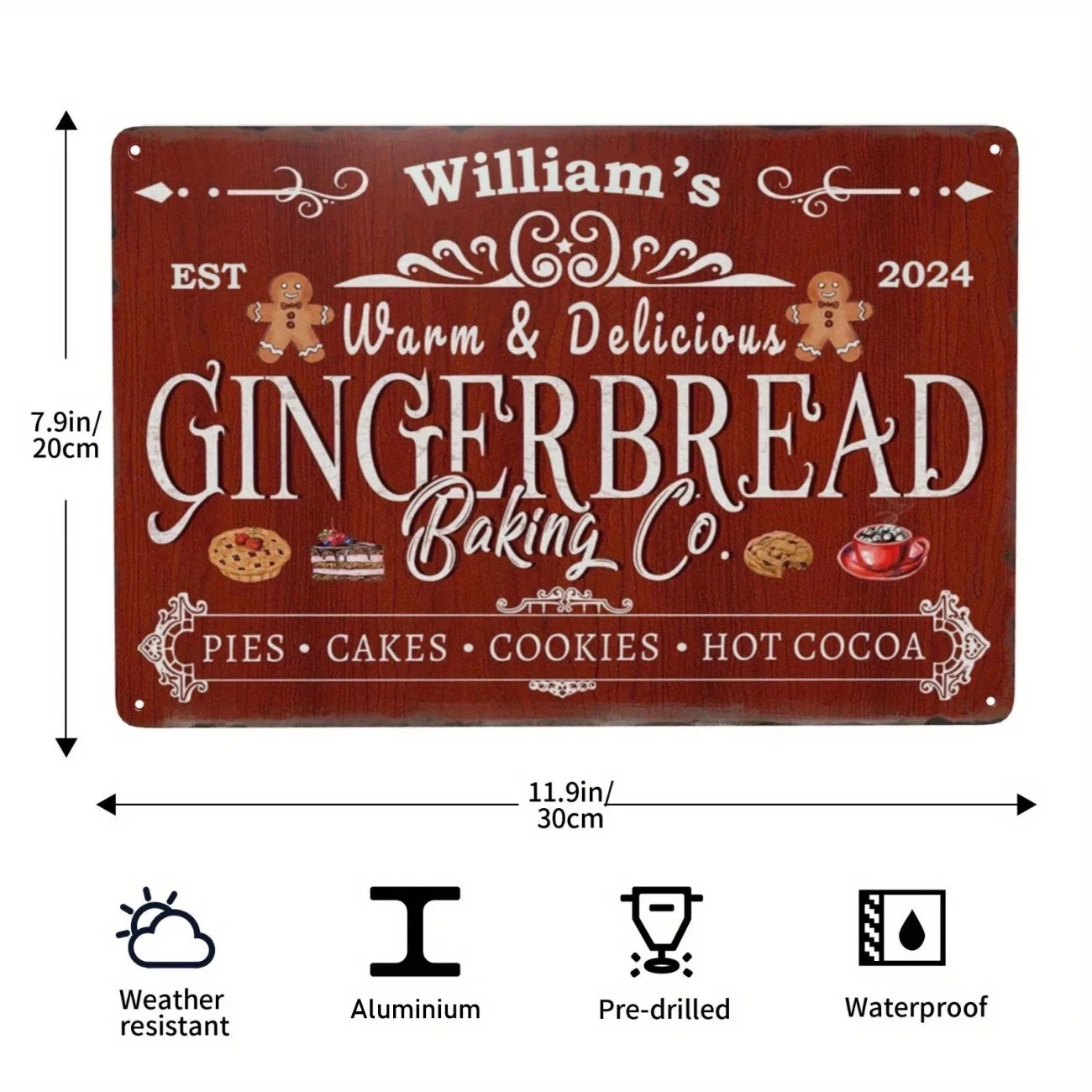 Panneau de cuisson personnalis - Baking In Kitchen avis et prix