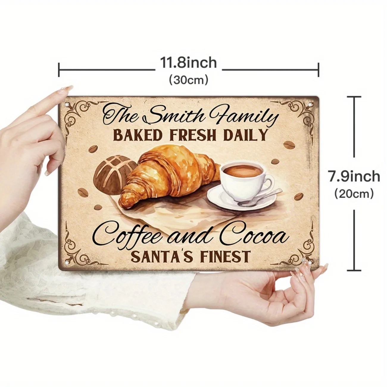 [2D Plat] Plaque Métallique Ru - Kitchen Baking Wall Art avis et prix