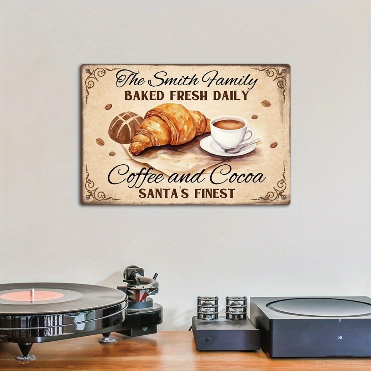 [2D Plat] Plaque Métallique Ru - Kitchen Baking Wall Art avis et prix