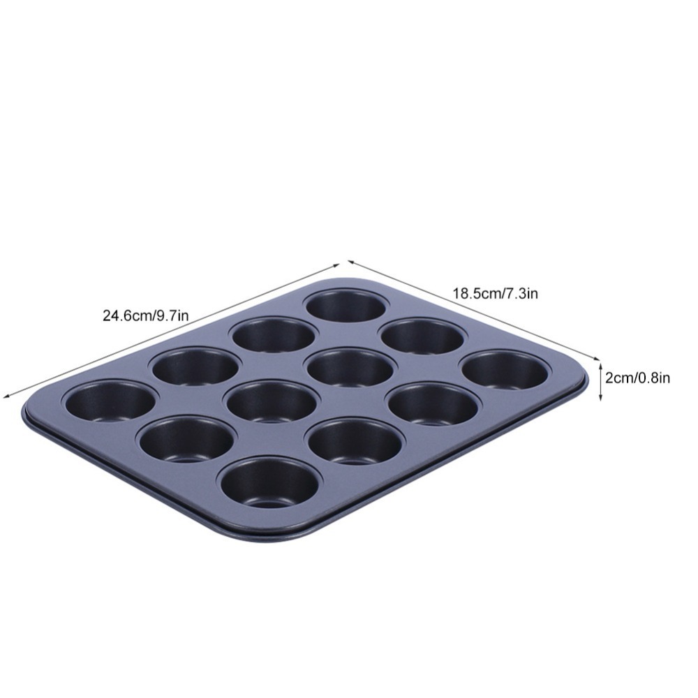 Moule à muffins en acier au ca - Muffin Tin Nonstick avis et prix