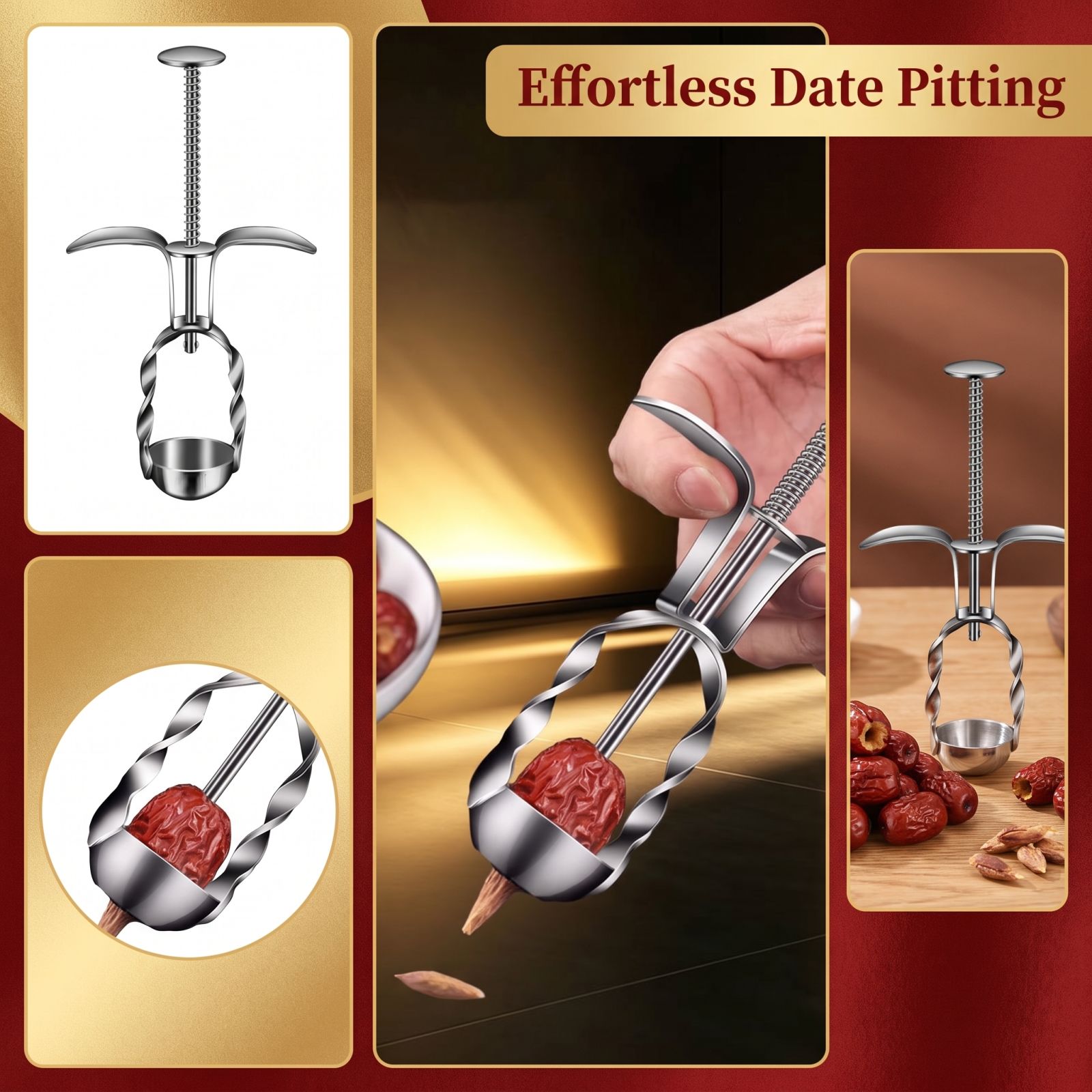 Outil de dénoyautage de dattes - Kitchen Tools For Baking avis et prix