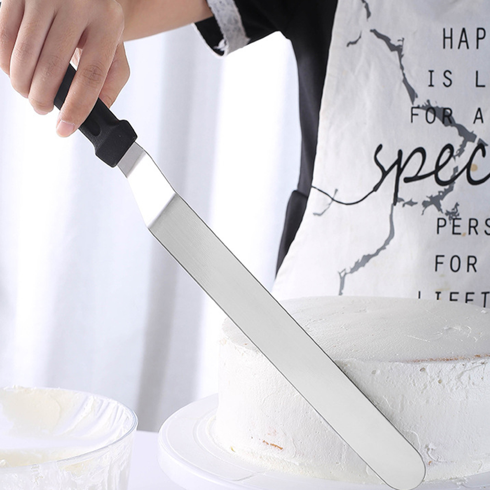Grattoir à gâteau en acier ino - Offset Spatula Set avis et prix