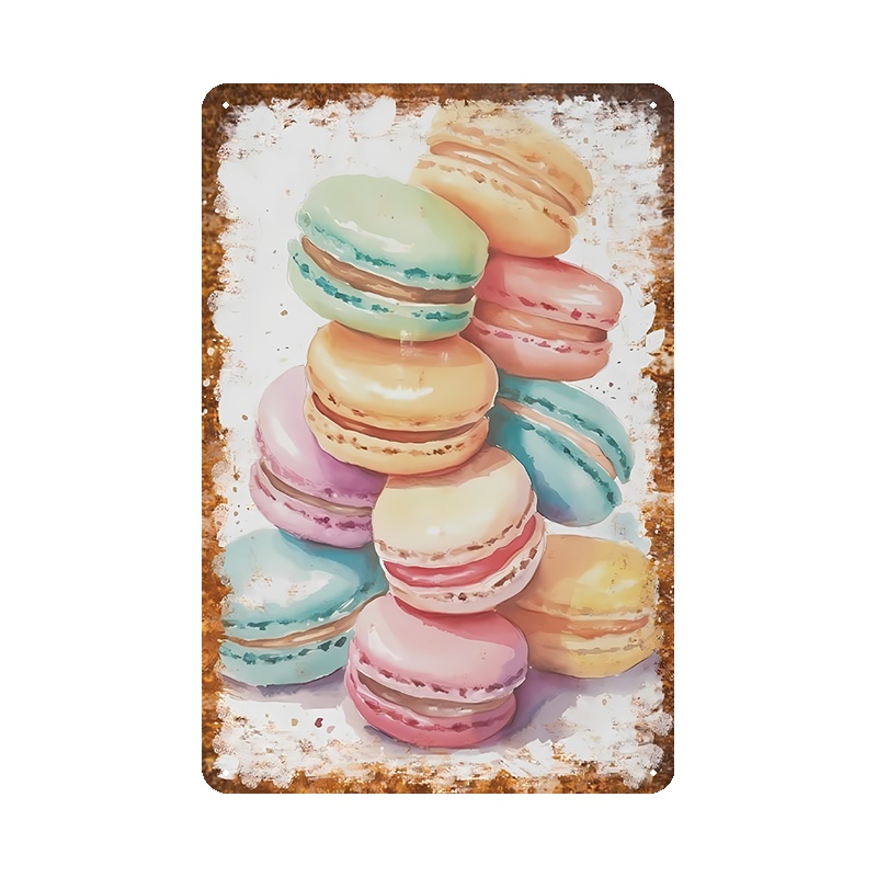 Décoration murale 2D plate, 4  - Kitchen Baking Wall Art avis et prix