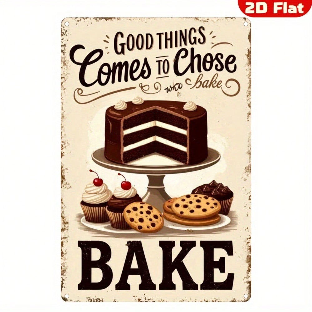 【Décoration Murale Métallique  - Kitchen Baking Wall Art avis et prix